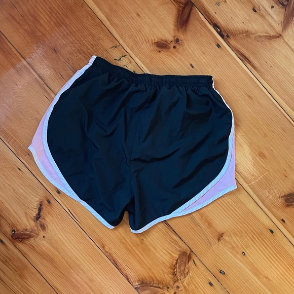 Nike Dri-Fit Running Shorts Pink & Black - Picture 2 of 5